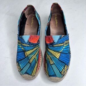 COPY - - Joy & Mario slip on novelty print espadrilles